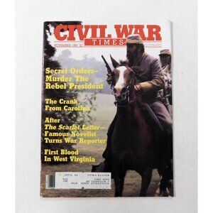 Civil War Times Illustrated Magazine November 1983 Hawthorne McClellan Dahlgren
